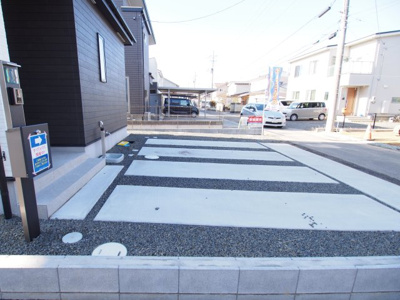 【駐車場】 | ＧＲＡＦＡＲＥ　永井川４期　１号棟