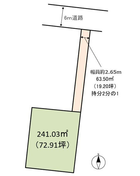 祇園3丁目　中古戸建の区画図