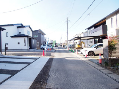 【前面道路含む現地写真】 | ＧＲＡＦＡＲＥ　永井川４期　４号棟