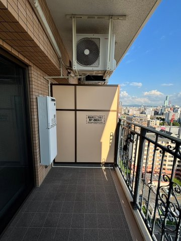 Luxe難波西Ⅲのバルコニー