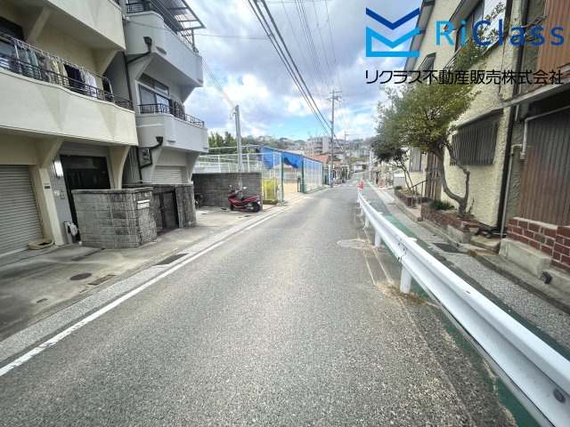 中古戸建　神戸市長田区長田天神町１丁目17の前面道路含む現地写真|前面道路含む現地写真です