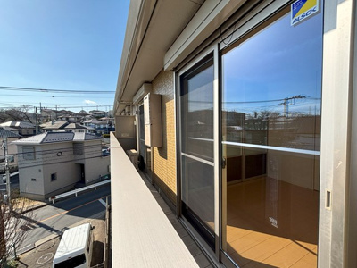 【バルコニー】 | クレセントⅡ | バルコニーからの眺望です♪周りに視界を遮る建物がないので景色がよく見渡せます！