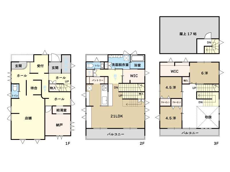 南御座　中古戸建の間取り