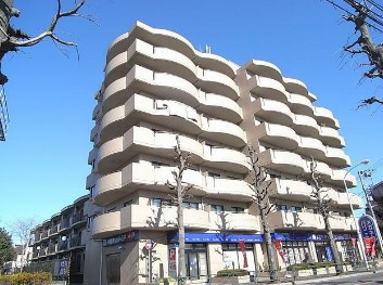 【外観】 | マインドチャージパレス | 鉄筋コンクリート造のがっちりとした建物。