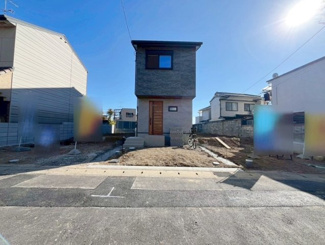 【土地図＋建物プラン例】 | 右京区太秦青木元町　建築条件付 | 《3号地》建物価格：1824万円　延床面積：85.30平米（1F:43.12平米　2F:42.17平米）