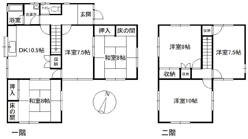 天満台東四丁目の間取り