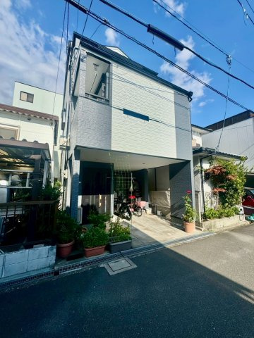 大阪府門真市南野口町の前面道路含む現地写真