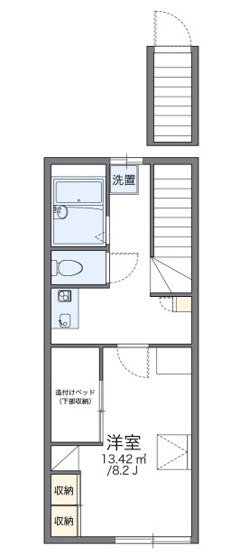【間取り】 | シャルマン　浅野Ⅱ
