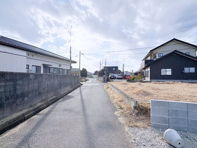 新築戸建・建売　いわき市泉町下川3期　GRAFARE　全5棟の前面道路含む現地写真