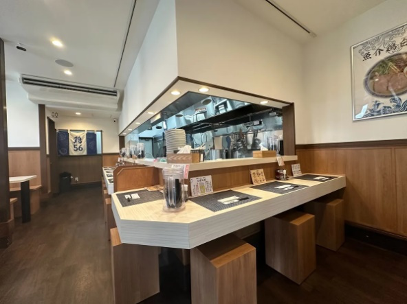 【内装】 | 東久留米駅バス3分 幸町三丁目バス停前 貸店舗 12坪 1階 ラーメン屋居抜き