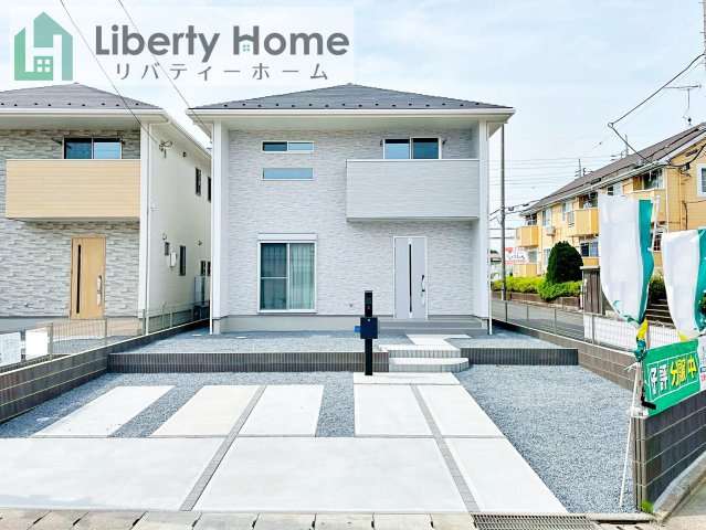 クライン龍ヶ崎市白羽第1期　２号棟　新築戸建の外観|ご予約をいただければ、『平日の空いた時間』『周辺物件まとめて見たい』『1件だけ見たい』ももちろん可能です♪
お気軽にお問合せください♪