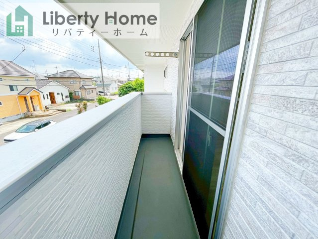 クライン龍ヶ崎市白羽第1期　２号棟　新築戸建のバルコニー