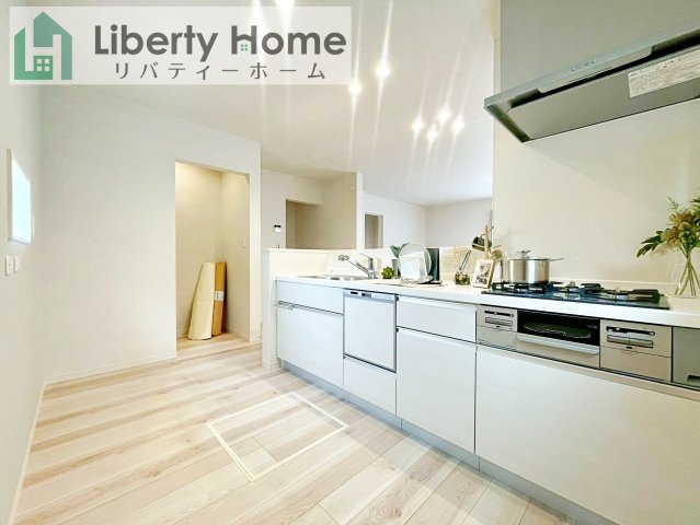 クライン龍ヶ崎市白羽第1期　２号棟　新築戸建のキッチン