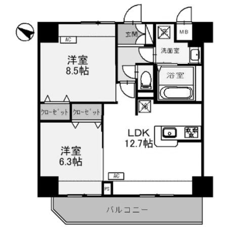 【間取り】 | グラン・ルポ高崎