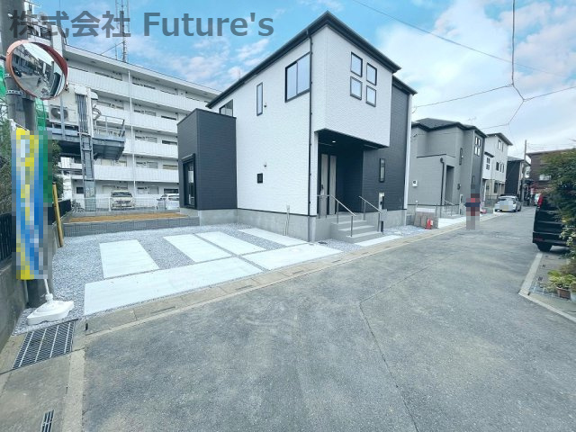 三郷市早稲田6丁目　新築戸建　全3棟　3号棟の前面道路含む現地写真|前面道路含む現地写真です。