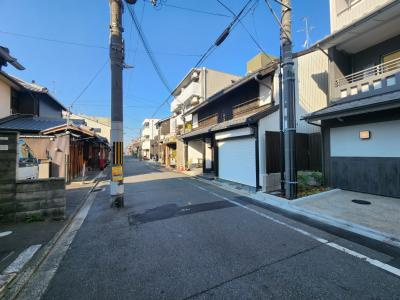 アドバンス京都アクィラの地図|前面道路