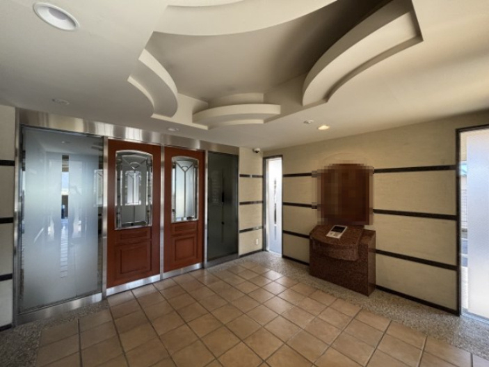 アステージ安東駅前のエントランス