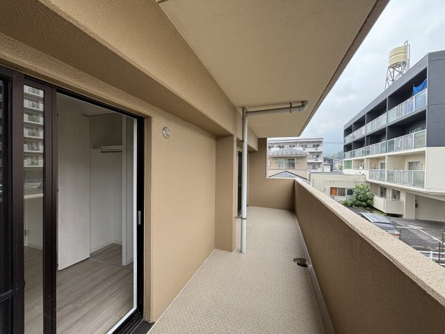 アステージ安東駅前のバルコニー