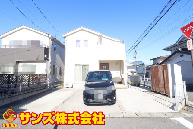 【中古】郡山市久留米5丁目　　　　柴宮小学校、郡山第7中学校の外観|南側から見た駐車場を含む外観♪