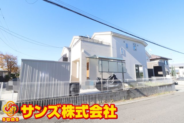 【中古】郡山市久留米5丁目　　　　柴宮小学校、郡山第7中学校の外観|東側から見た外観