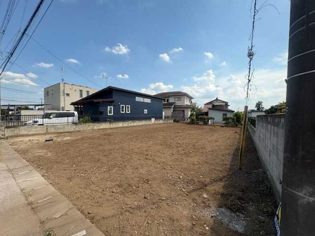 小山市出井　土地の外観
