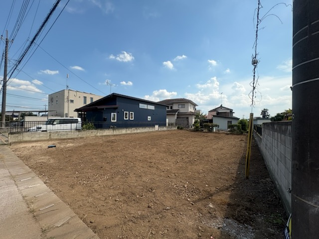 小山市出井　土地の外観