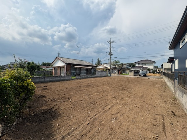 小山市出井　土地の外観