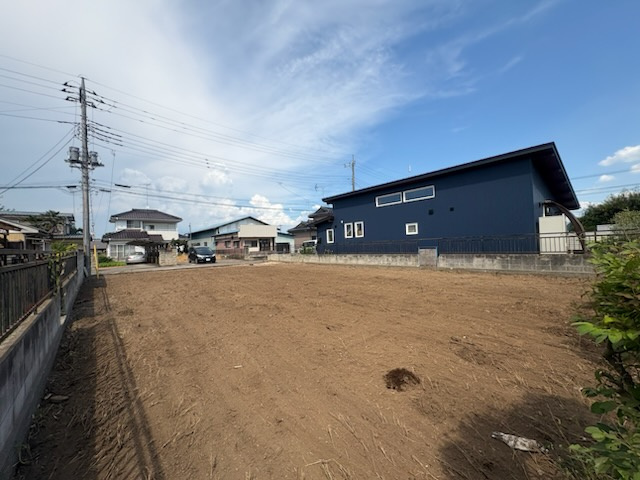 小山市出井　土地の外観