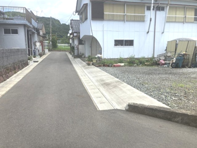 【前面道路含む現地写真】 | いちき串木野市口之町土地