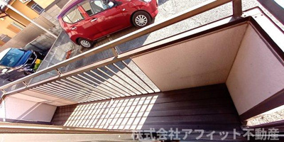 【バルコニー】 | MKコーポ | 南向き