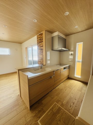 【キッチン】 | 広島市安佐南区古市４丁目　新築一戸建て