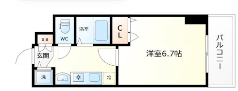 【間取り】 | スワンズ神戸三宮イースト