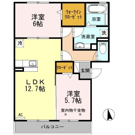 ウィズ ウィンドの間取り