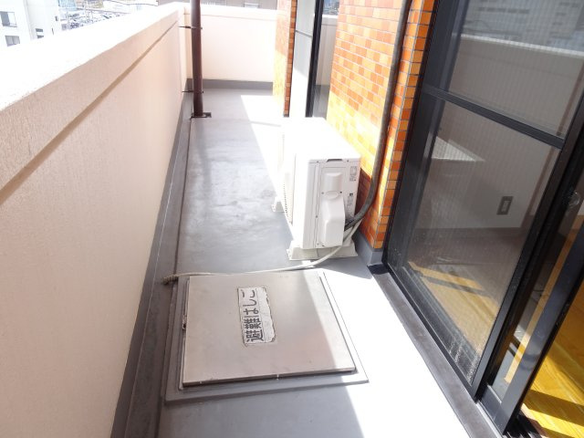 中央タワーズRiho大垣のバルコニー