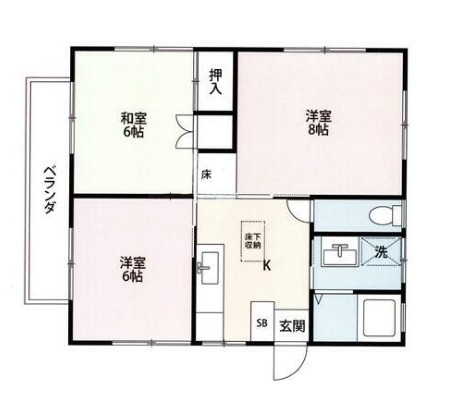 内田邸事務所の間取り