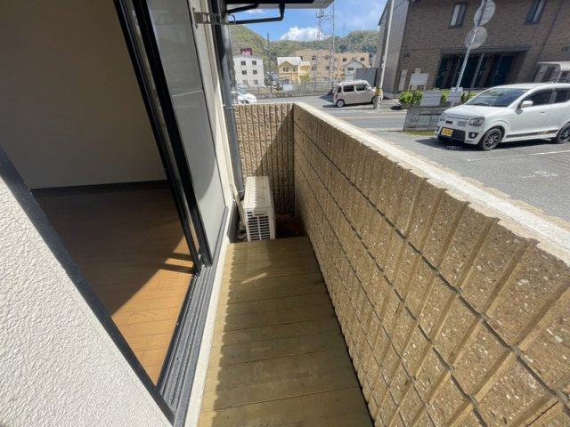 メゾンモンテピッコロのバルコニー