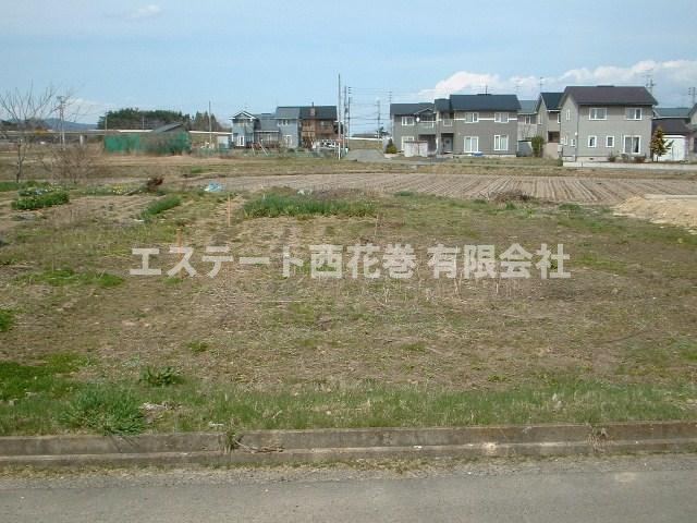 花巻市北湯口第17地割　土地の外観