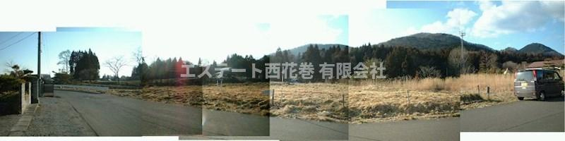 花巻市台3地割　土地の外観