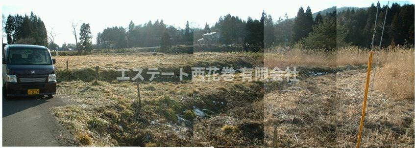 花巻市台3地割　土地の外観