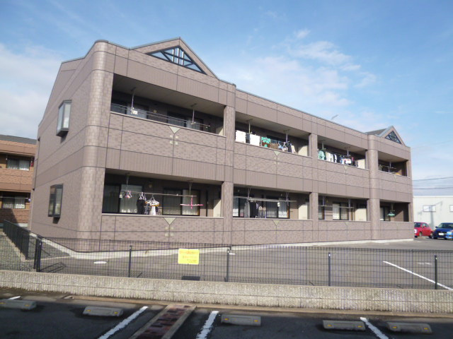 倉敷市連島２丁目のアパートの駐車場