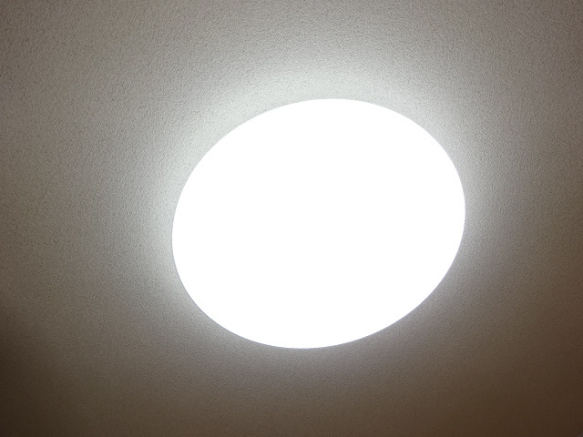 倉敷市上東のアパートの設備|照明