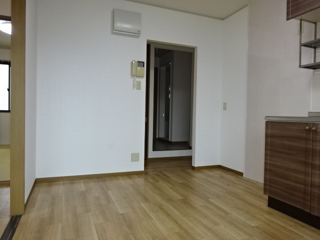 倉敷市上東のアパートのキッチン