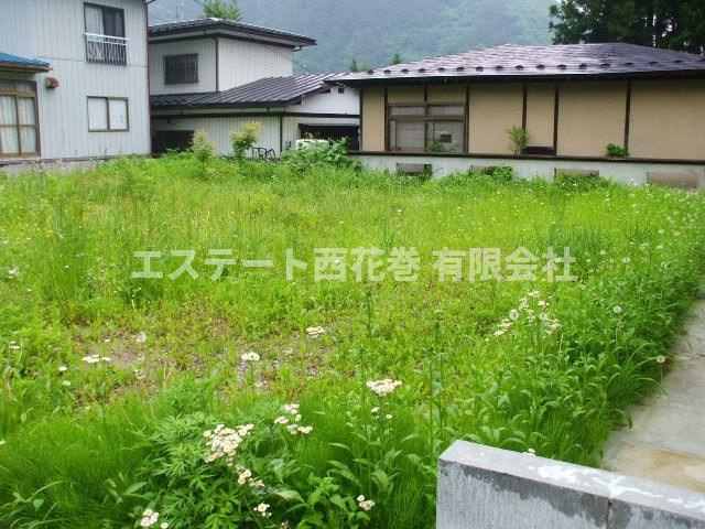 花巻市湯口天王　土地の外観