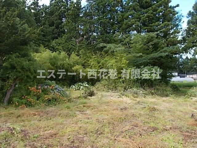 花巻市鍋倉北村　土地の外観