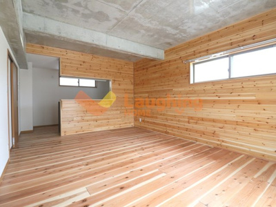 【居間・リビング】 | アッパーヤード | ゆったり過ごせる居間です