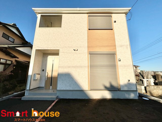 相模原市中央区田名　1棟の外観|オシャレな外観は、人の目を引くだけではなく自慢したくなりますね！植木を置いたりアレンジは、自由です。自分の好みに仕上げましょう♪
