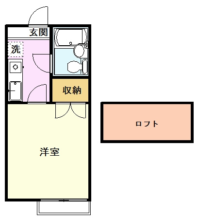 【間取り】 | クリスタルハイツ羽衣町