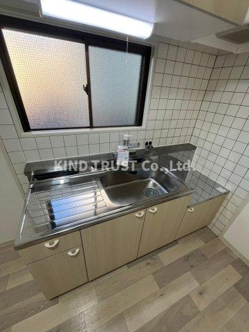 長谷川ロイヤルハイツのキッチン|キッチンでお料理をお楽しみください