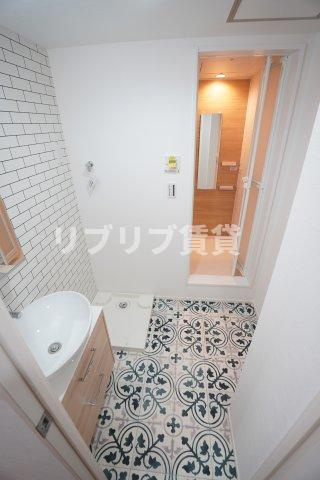 ラテンドール東千葉の洗面所
