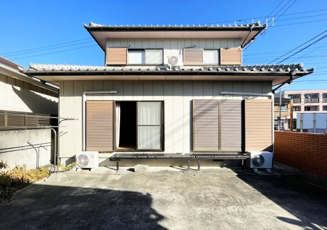 昭和町借家の外観